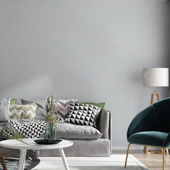 墙布无缝全屋磨砂质感电视机背景墙提花工艺防水防污防霉11719冰川灰