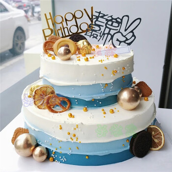 网红父亲节蛋糕送爸爸生日蛋糕创意同城配送老爸爷爷公上海北京广州