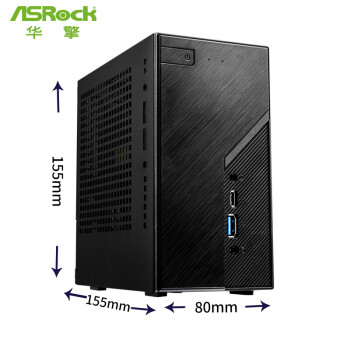 华擎 （ASRock ）DeskMini X300W/BOX WIFI版 支持CPU 5600G/5700G/（AMD X300/AM4 Socket）