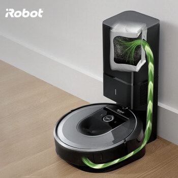 iRobot扫地机器人 i7+ 和自动集尘系统 智能家用全自动扫地吸尘器套装