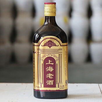 绍兴产八年陈上海老酒500mlx12瓶装整箱海派黄酒糯米花雕加饭酒八年陈
