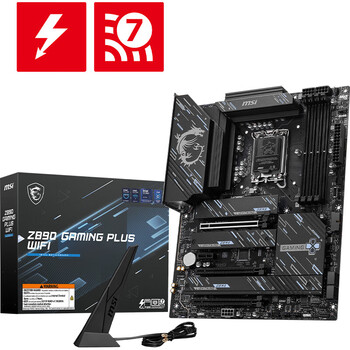 微星（MSI）Z890 GAMING PLUS WIFI DDR5主板+英特尔15代Ultra7 265KF CPU板U套装