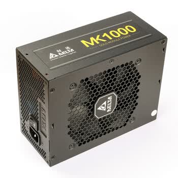 台达（DELTA）额定1000W电源  MK1000金牌全模组电脑电源（80PLUS金牌/低噪音 /单路12V输出/全电压/十年保固)