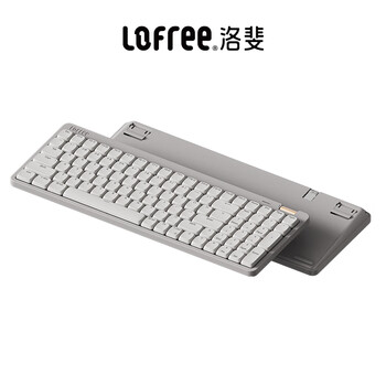 洛斐(Lofree)小顺青春版100键无线机械键盘矮轴三模Gasket键盘 灰色轻灵 洛斐(Lofree)小顺青春版100键无线机械键盘矮轴三模Gasket键盘 灰色轻灵