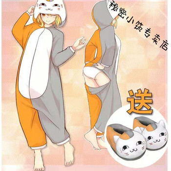 动物连体睡衣男卡通动漫情侣儿童法兰绒冬季猫咪连体睡衣法兰绒s留言