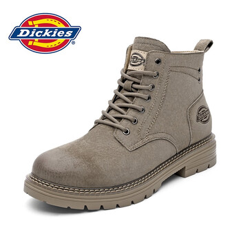 Dickies 马丁靴男靴子21年秋冬新款高帮英伦风工装鞋潮流休闲男鞋咖啡色39 图片价格品牌报价 京东 Dickies 马丁靴男靴子21年秋冬新款高帮英伦风工装鞋潮流休闲男鞋咖啡色39 图片价格品牌报价 京东