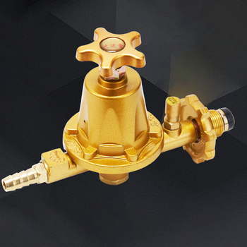 粟慄商用高压中压阀煤气罐液化气钢瓶饭店猛火灶高压阀减压阀门 禁止