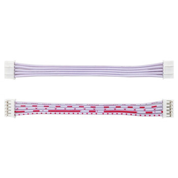 丢石头 PH2.0排线 2.0mm间距 红白排线 电子连接线 端子线 每件两条装 双母头/10cm/5pin