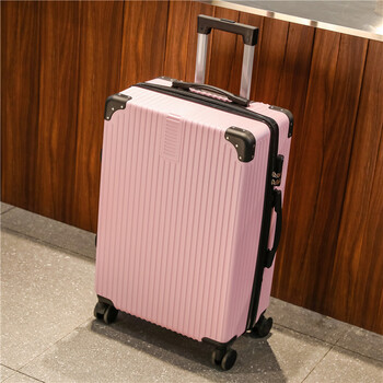 墨森歌袋鼠密码箱子旅行李箱女新款抖音网红韩版铝框拉杆箱万向轮可爱