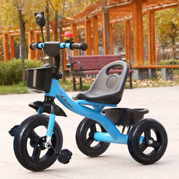 儿童三轮车脚踏车1326岁大号宝宝礼物婴儿手推自行车小孩童车t骑行款