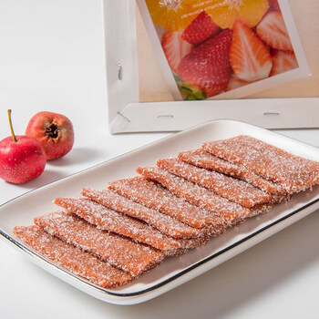 fghgf 独立雪花片雪花山楂片鲜果打浆健康原味冰糖山楂包 雪花山楂片