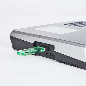 晨光(M&G)AEQ96709人脸指纹混合识别考勤机 免软件安装无接触打卡 面部脸部识别指纹一体机刷脸打卡机