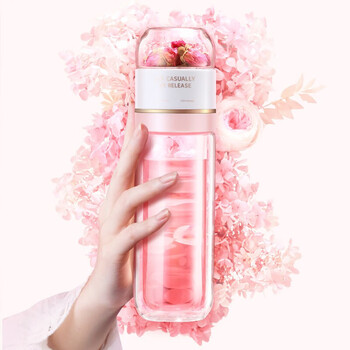 物生物(RELEA)茶水分离泡茶杯双层玻璃杯过滤加厚女大容量便携随手水杯子 JV011869-0300 物生物(RELEA)茶水分离泡茶杯双层玻璃杯过滤加厚女大容量便携随手水杯子 JV011869-0300