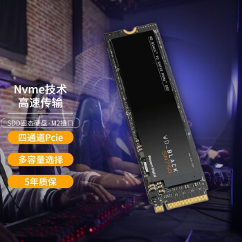 西部数据 Western Digital Nvme M 2 2280台式机笔记本ssd固态硬盘黑盘sn750 250g 图片价格品牌报价 京东