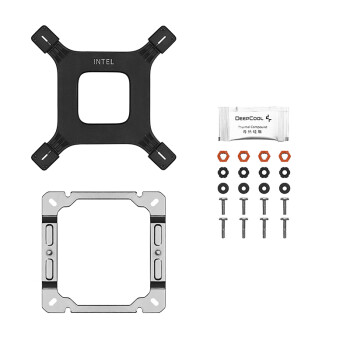 九州风神（DEEPCOOL）玄冰500风冷散热器CPU散热（加宽塔体/不挡内存/PWM风扇/240W/多平台易安装/AG500)