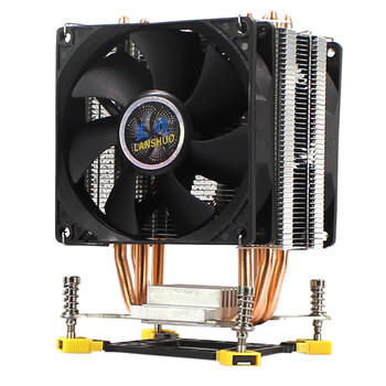 兰硕(lanshuo)1700纯铜4热管cpu散热器超风扇1366x58x79服务器主板