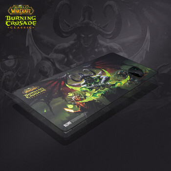 暴雪（BLIZZARD）魔兽世界WOW官方正版周边游戏电竞办公超大号桌面鼠标垫-伊利丹款鼠标垫
