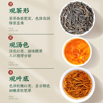 福茗源茶叶 小种红茶正山 蜜香浓香型特级新茶春茶叶自己喝袋装250g