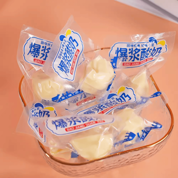 xywlkj爆浆酸奶新疆特产鲜牛奶奶酪块儿童零食真空包装酸奶疙瘩嚼着吃