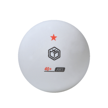 京东京造 乒乓球一星12只装训练比赛乒乓球1星ABS新材料 白色40+ 京东京造 乒乓球一星12只装训练比赛乒乓球1星ABS新材料 白色40+