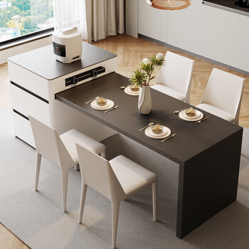 2米岛台餐桌(备注颜色)