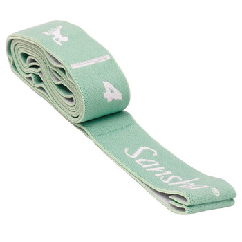 三沙（Sansha）儿童舞蹈弹力带数字格子拉力带芭蕾舞练功瑜伽成人伸展长春花兰11