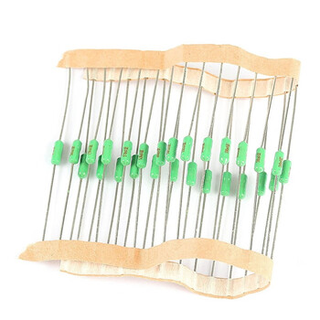 凯元达 125V 250V电阻式保险丝快断 绿色 保险丝3A 250V（5个）