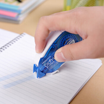 国誉(KOKUYO)点点胶点状大号双面胶主体8.4mmx16m蓝色1个 TA-DM400N-08