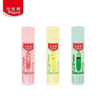 马培德（Maped）情绪小怪兽胶棒9g 高粘度快干耐用安全无甲醛手工DIY胶棒 财务会计办公用品 747010CH