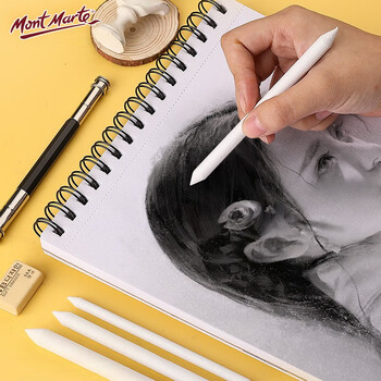 蒙玛特（Mont Marte）素描套装45件 素描铅笔绘画工具画画炭笔素描纸2b4b6b初学者练习写生套装SX-QBTZ0006-1画画笔