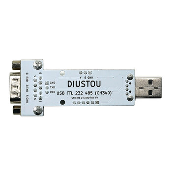 丢石头 自动六合一串口模块 USB转TTL/RS232/RS485 TTL转232/485 232转485 CH340芯片 10片装