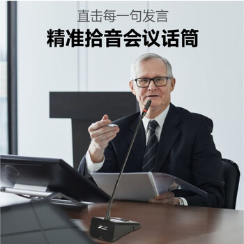 北极声专业无线一拖四会议麦克风K-84S（鹅颈式/锂电版）