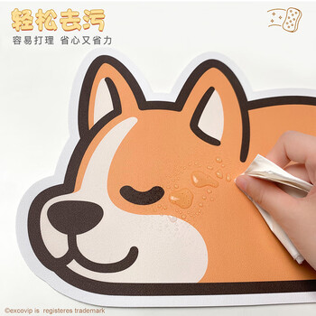 宜适酷(EXCO)柯基鼠标垫小号 防水皮质可爱卡通动漫笔记本电脑办公游戏垫子女生9111 宜适酷(EXCO)柯基鼠标垫小号 防水皮质可爱卡通动漫笔记本电脑办公游戏垫子女生9111