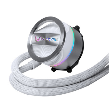 瓦尔基里(VALKYRIE）GL240W  VK 一体式CPU水冷散热器  多平台扣具 支持LGA1700 ARGB光效 铝质冷头