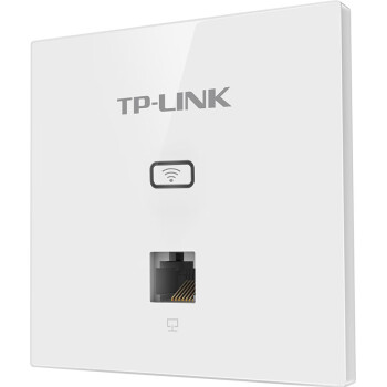 普联（TP-LINK）1200M 5G双频无线AP 86型面板 企业级 全屋wifi接入POE供电 AC管理 TL-AP1202I-PoE薄款方
