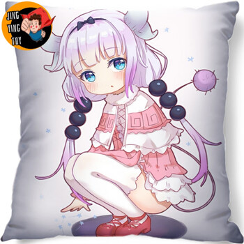 小林家的龙女仆抱枕康娜二次元动漫靠垫可爱午睡枕头周边礼物可定制