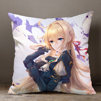 薇尔莉特抱枕紫罗兰永恒花园周边薇尔莉特抱枕被子两用沙发汽车靠垫