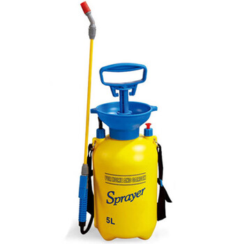 3升5升8升新品喷壶浇花喷水壶 浇水壶园艺农业喷壶 5l黄色手提式喷壶