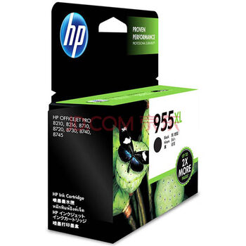 惠普（HP）L0S72AA(955XL-BK)原装黑色高容墨盒（适用8210 8216 8710 8720 8730 7720 7730 7740 ）约2000页