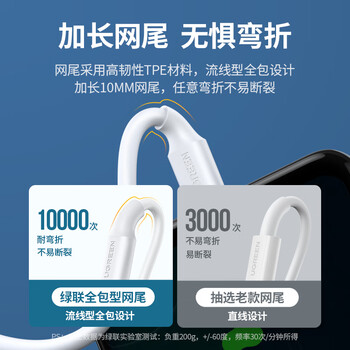 绿联 安卓数据线MicroUSB充电线老式接口适用华为荣耀vivo小米oppo三星手机小风扇充电宝充电器2米2A 绿联 安卓数据线MicroUSB充电线老式接口适用华为荣耀vivo小米oppo三星手机小风扇充电宝充电器2米2A
