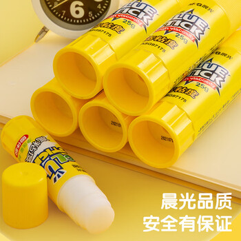 晨光（M&G）高粘度固体胶棒35g学生手工固体黏胶MG7103 6支装