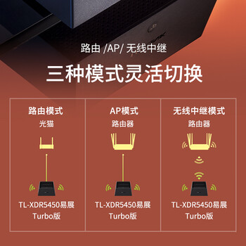 TP-LINK AX5400千兆路由器 WiFi6 5G双频高速网络 Mesh路由 游戏路由 智能家用穿墙 XDR5450易展Turbo版
