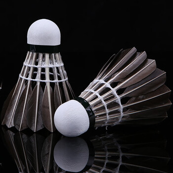 尤迪曼黑白双色6个装羽毛球复合软木球头比赛训练球