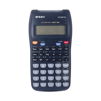 晨光（M&G）函数计算器学生多功能考试高考科学计算机初中高中适用黑色ADG98152单个装