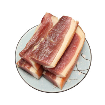 湖北荆州土特产农家自制腊肉后腿肉风干土猪咸肉腌肉非烟熏500克