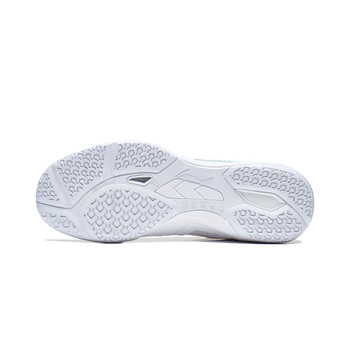 李宁（LI-NING）乒乓球鞋羽毛球鞋鹰眼2.0国家队比赛训练鞋 标准白/浅水蓝 36 