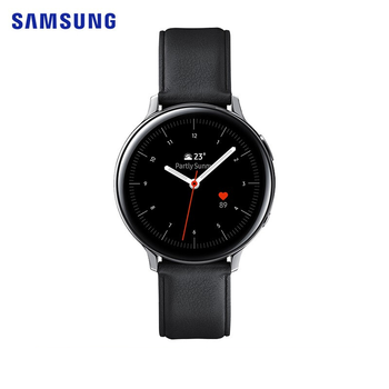 三星samsunggalaxywatchactive2智能手表运动健身蓝牙通话防水钛空银