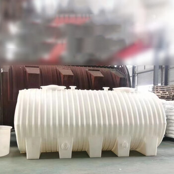 戎誓卧式水塔车载储水罐地埋pe滚塑卧式储水桶 2t
