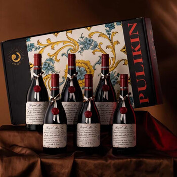 拉蒙塔尼意大利进口红酒皇家穆苏珍藏老藤干红葡萄酒750ml6瓶送礼礼盒