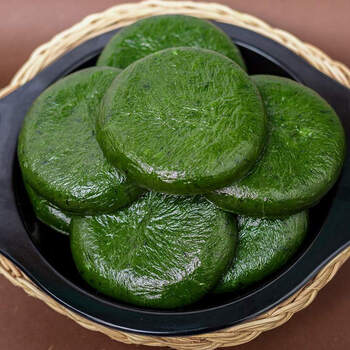 菲瑟丝 艾叶糍粑清明糍粑艾叶粑粑艾草青团清明果糯米糍粑湖南江西